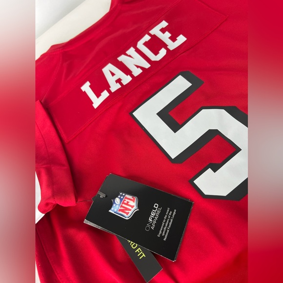 Women’s Nike Trey Lance Scarlet San Francisco 49ers Alternate Game Jersey Size:M - Picture 7 of 15